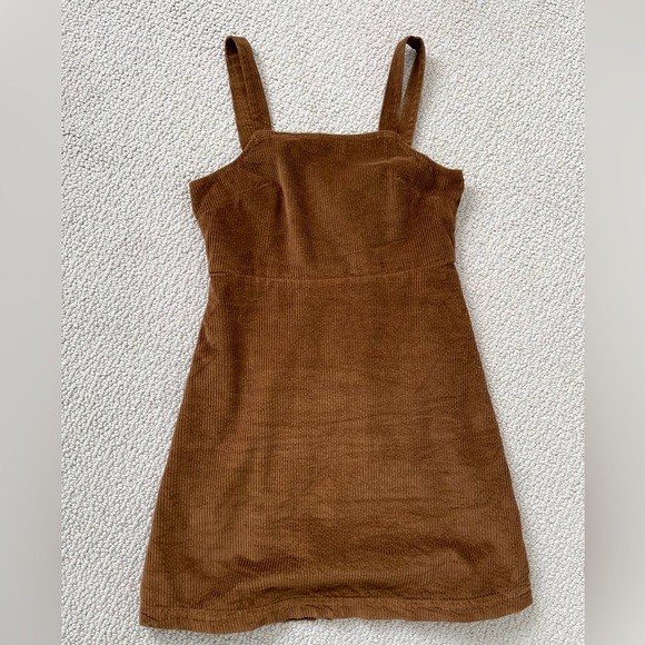 SOLD - American Eagle Corduroy Pinafore Dress - Picture 3 of 5